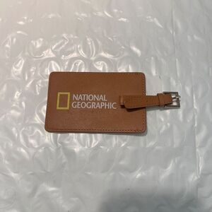 National Geographic Luggage Tag - Leather - Pottery Barn Cute Adventure